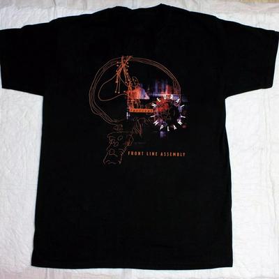 Taktický neurálny implantát Album Front Line Assembly Kapela Tričko Plná veľkosť S-4XL