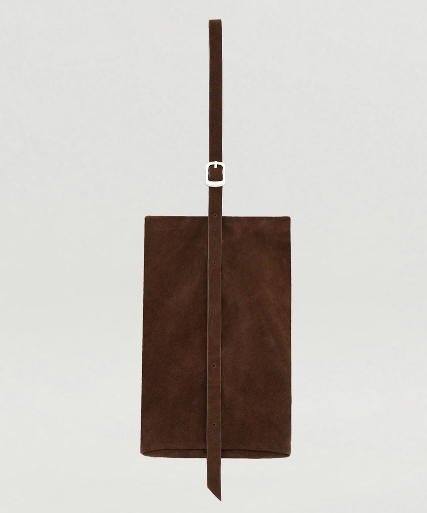 Heute Tape Tote Bag Midiem (Dark Mocha)