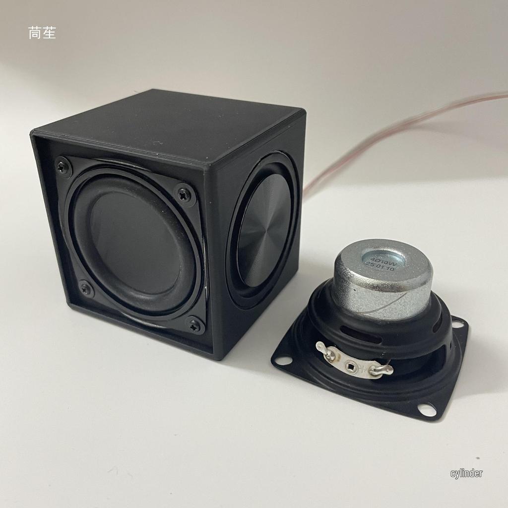 Haut-parleur Passif à Double Membrane de 2 Pouces, 4 Ohms, 10-15W, Aimant Néodyme, Coque Imprimée en 3D pour Modification de Véhicule Électrique