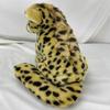Creative Simulation Cute Plush Toy Sitting Posture Leopard Super Soft Short Plush Childrens Plush Toy