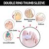 2Pcs Silicone Foot Finger Toe Separator  Corrector Feet Pain Relief