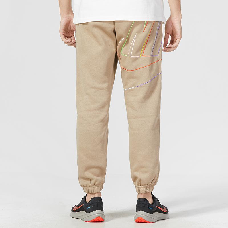 Nike Large Logo Jogger Sweatpants Men Bottoms Khaki DX0548-247