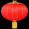 Outdoor Waterproof Red Silk Lantern