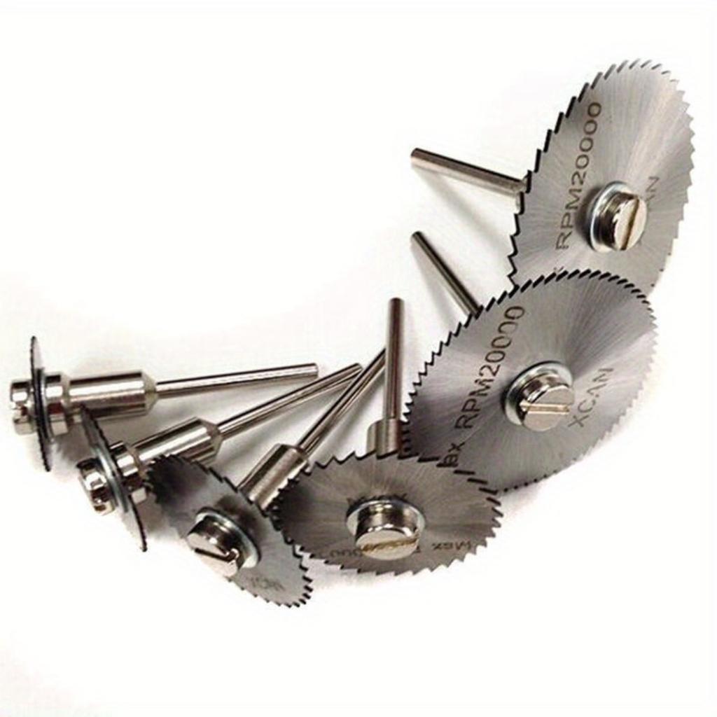 7pcs Woodworking Metal Cutting Blade Electric Drill Circular Saw Blade High-speed Steel Electric Grinder Small Saw Blade Tool Set