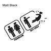 Car Stickers Man Woman Relationship Problem Get Lost Funny Vinyl Decal For Auto SUV Truck Window Bumper Waterproof Accessories
