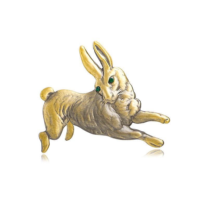 

Винтажные женские креативные броши-значки в виде кролика и собаки, ретро барокко, дворцовый ангел, металлические булавки для женской одежды, свитера, корсажа