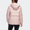 Adidas Neo W Strt Dwn Puff Warm Sports Hooded Down Jacket Women Jacket Vibrant-Pink GJ8799