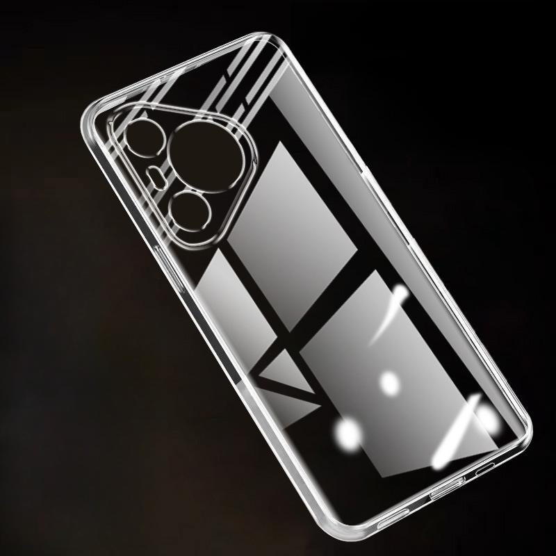 Suitable for Huawei Pura70 Phone Case, P60pro Transparent P50e Silicone P40 Protective Case, P30lite Shell 20