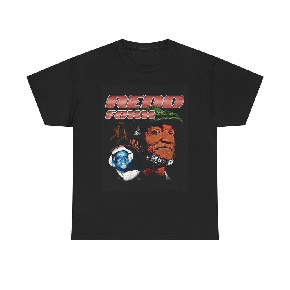 Redd Foxx Graphic T Shirt Vintage Retro Icon Comedy Unisex Heavy Cotton Tee Unisex T-Shirt S