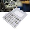 520Pcs Bolts Nuts Assortment Kit Metric M3 M4 M5 M6 Assorted Hex  Stainless Steel Screw Flat Was