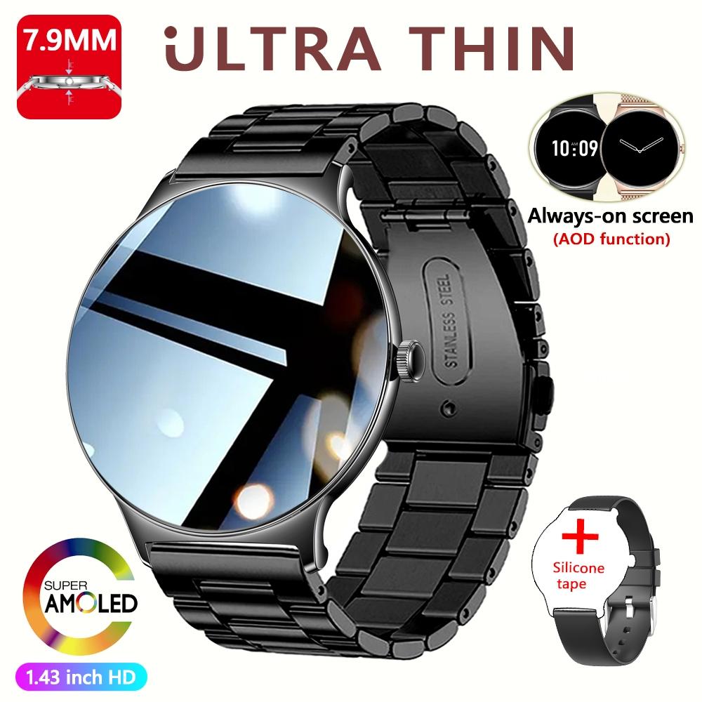 New Health Monitoring SmartWatch 100+Sports Modes Scientific Sleep Heart Rate 1.43-inch HD Large Screen Smart Watch Women
