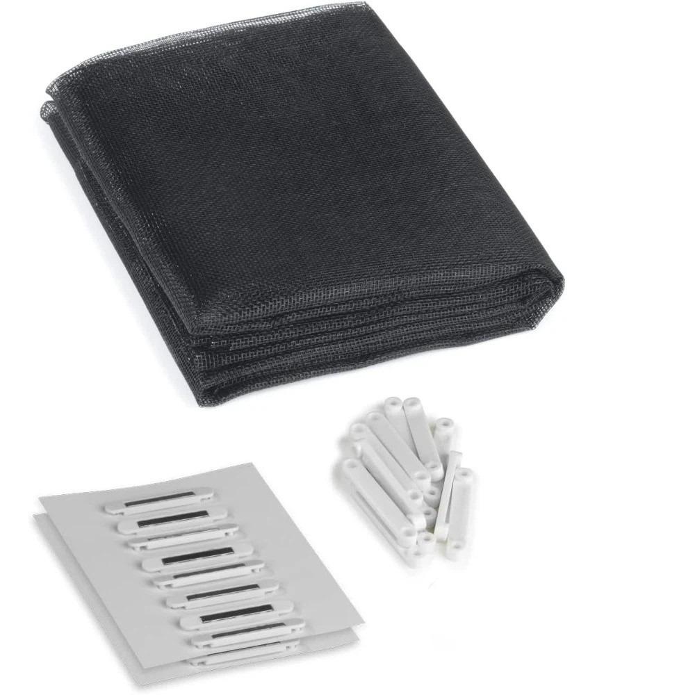 1set No Drill Installation Magnetic Window Screen Magnetic Mosquito Net Home Windows