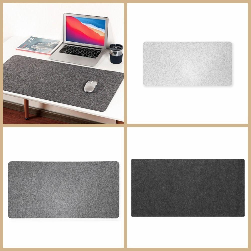 

Large Size Felt Mouse Pad Rectangle Mouse Mat Table Mat Mice Pad Home
