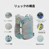 Ultralight Running Backpack 6 with Reflective Hydration Trail Jogging Mt.happy (150g, 1.5L, Colors) Tape, Lightweight, Compact, Water-Repellent,