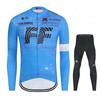 Cycling Jersey Set for Men, Bib Pants, Long Sleeve, Bicycle Clothing, MTB Bike Jersey, Uniform, Spring, Autumn, New