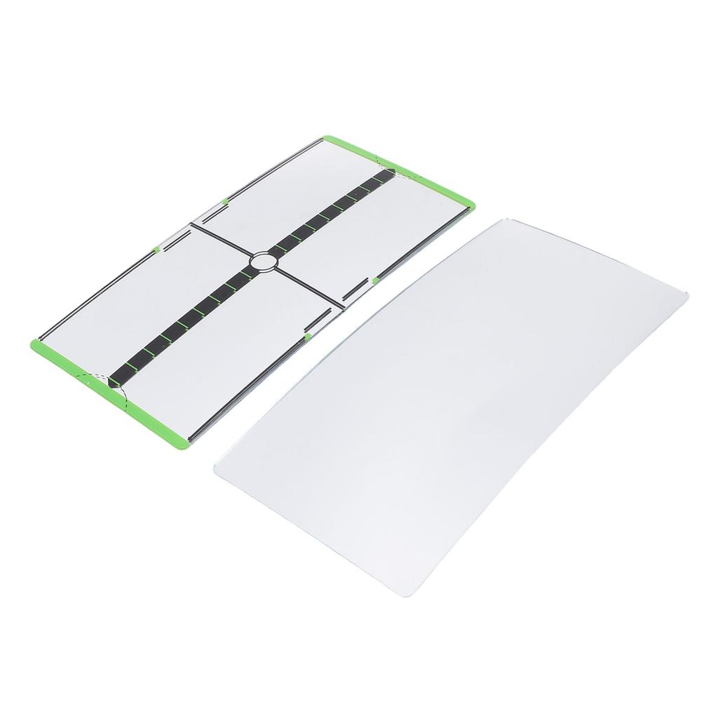 Mini Putting Spiegel für korrekte Ausrichtung Acryl Tragbarer Putting Spiegel Trainingshilfe Verbessert