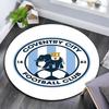Coventry City Pattern Round rug,Carpet Rug for Living Room Bedroom Playroom ,Non-slip Floor Mat,Holiday Gifts and Birthday Gifts.