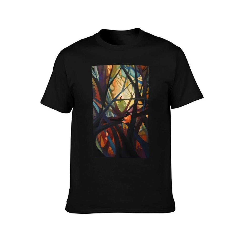 Oriole Morning TShirt Fashion Casual Short Sleeve TShirt