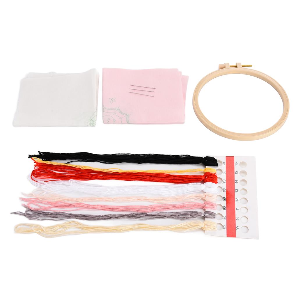 Printed Embroidery Cute Pretty Lovely Easy Use Widely Used Embroidery Kits for Home Decoration
