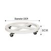 Mobile Round Planter Tray