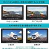 TORAKIND Backup Camera Monitor Backup Drive Front and Rear 32GB Card Wide Viewing for Trailers and Buses Set, 7-inch Monitor, Recorder, Cameras,