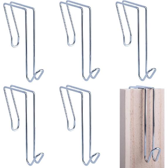 5 Pack Wire Cubicle Hook,Cubicle Accessories Wall Hangers for Clothing Mirrors, Pictures, Hats, and Bags In Office Cubicles Panels Cubicle