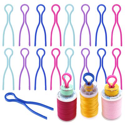 10/20/30 buc Agrafe pentru bobină de cusut cu fir lung Clip pentru bobină Suport de depozitare Organizator Clipuri de cusut din plastic Accesorii de cusut Instrumente