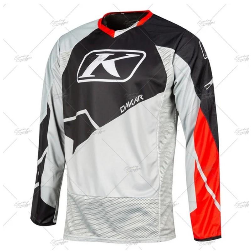 KLIM Downhill Suit Long-sleeved Men Women's Cross-country Motorcycle Riding Quick-drying T-shirt Mountain Bike