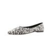H567-1 Sparkling Sequined Flat-bottomed Shallow Mouth Casual Women's Shoes Versatile Soft-soled Doudou Shoes Women's High-end Design Women's Shoes