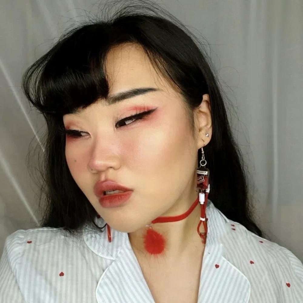Type a B O AB Plasma Blood Bag Earrings PVC Halloween Jewelry Funny Blood Bag Necklace  Cosplay