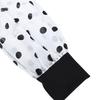 Elegant Long Sleeve Dresses 2026 Polka Dot Printed Buttons Sheath Package Hips Mid Calf Dress