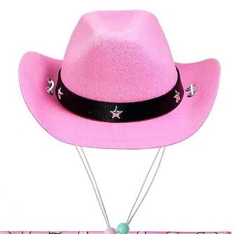 Dog Western Cowboy Hat Mini Toy Hat Puppy Pet Dog Cat Pet Hat Scarf Cover