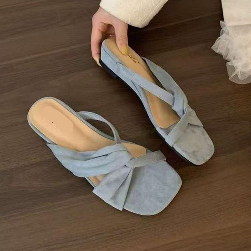 Fashion Flats Women Slippers Designer Fashion Shoes Walking Cozy Shoes Dress Woman Sandals 2025 Summer New Brand Beach Zapatillas Female