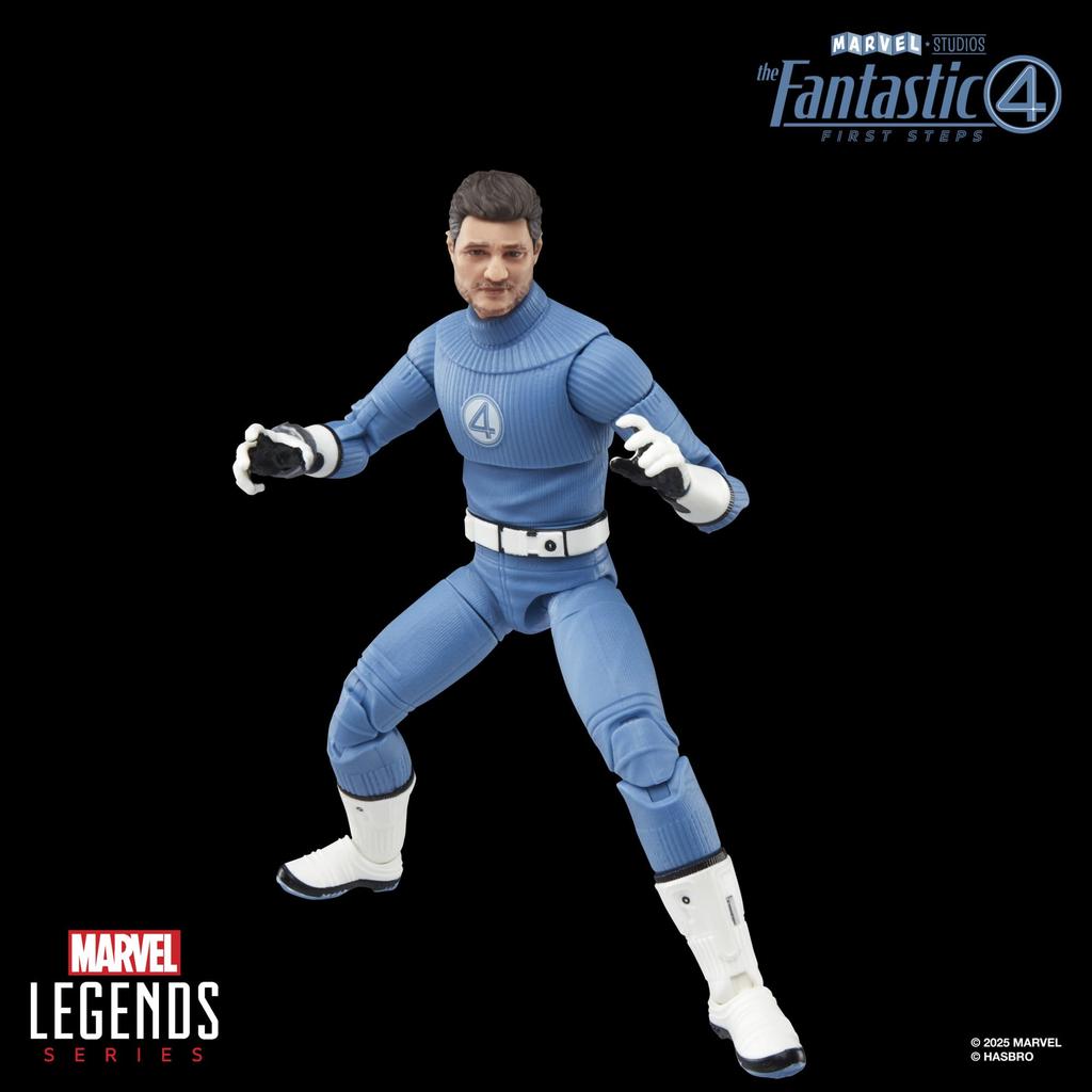 Hasbro MARVEL Marvel Legends Series Mister Reed Richards from The First Collectible 15 Cm Action Figure Toy G0799 Authentic Fantastic, "Fantastic 4