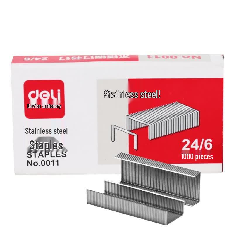 Deli 0011 Stainless Steel Staples