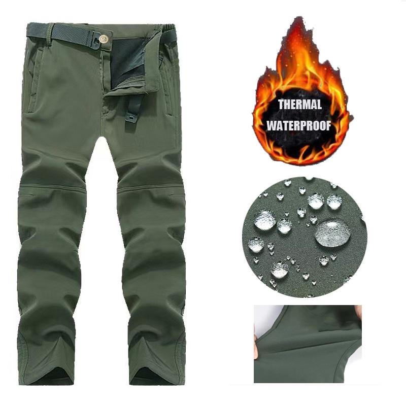 

Men Military Winter Fleece Sharkskin Tactical Outdoor Jackets Camping Hiking Trekking Hunting Fishing Climbing Cargo Hoodie Coat M