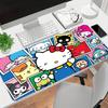 1pc Hello Kitty Polaroid Cartoon Mouse Pad Design Washable, Rubber Base, Artwork for Desk & Computer, Large Mouse Pad