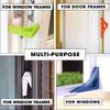 Triangle Shape Door Stops Rubber Door Block Anti-collision Door Stopper  Home Office