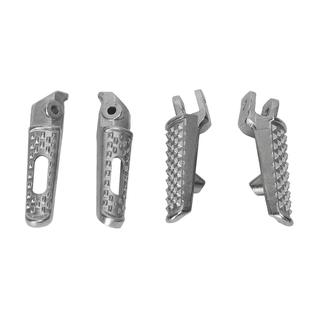 Motorcycle Foot Pegs Complete High Strength Strong Grip Replacement for CBR600 F4I 2001‑2008