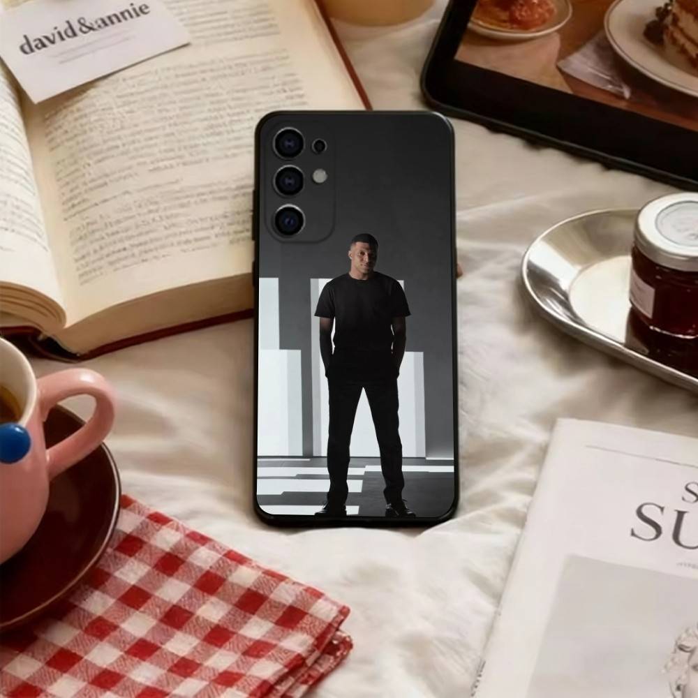 Kylian Mbappe Phone Case For Samsung S25,S24,S21,S22,S23,S30,Ultra,S20,Plus,Fe,Soft Black Cover