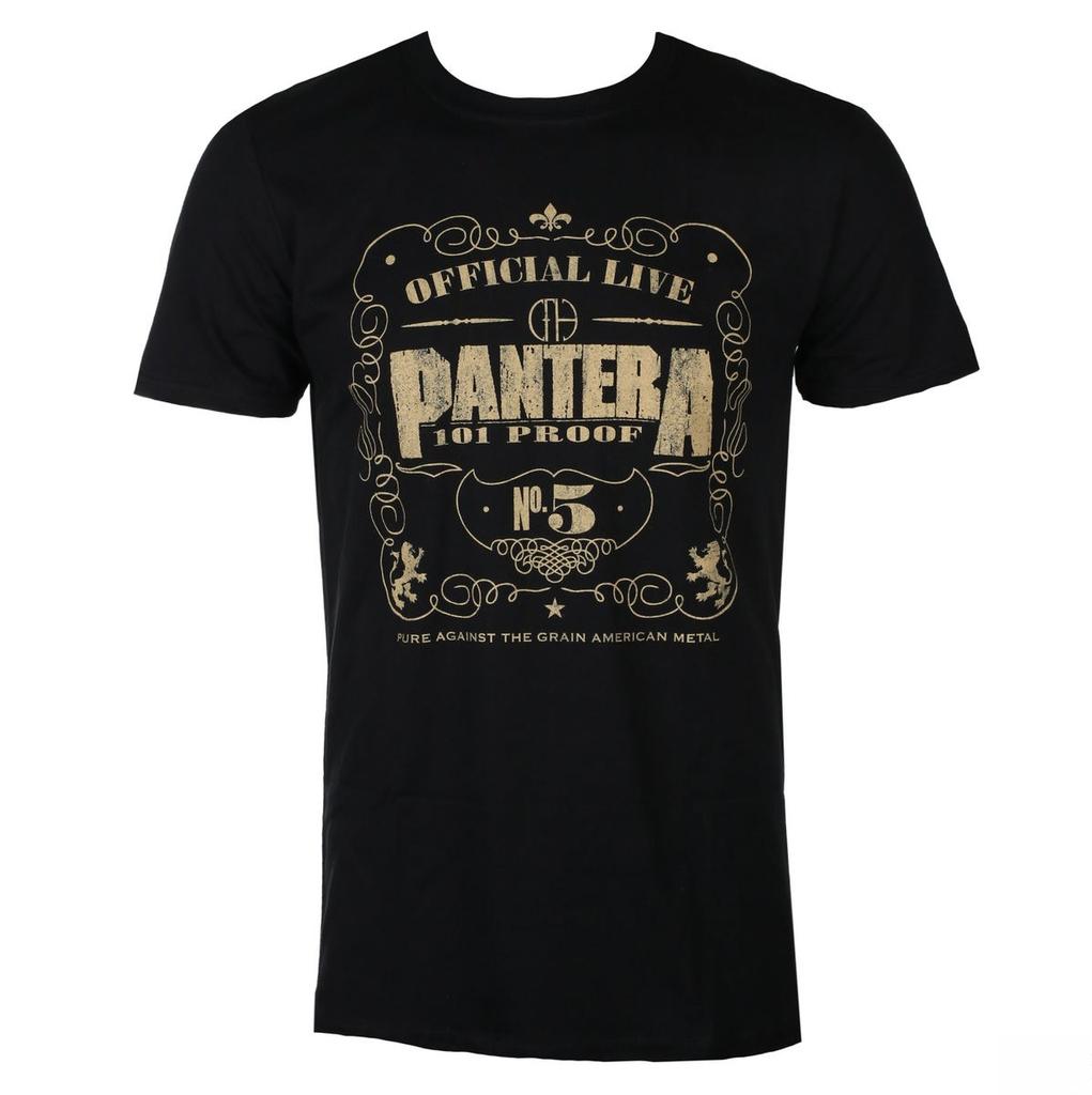 Pantera Devil Art Pattern Groove Metal Band Tshirt Casual Street Style Cotton Tshirt Suitable For Both Unisex And Unisex