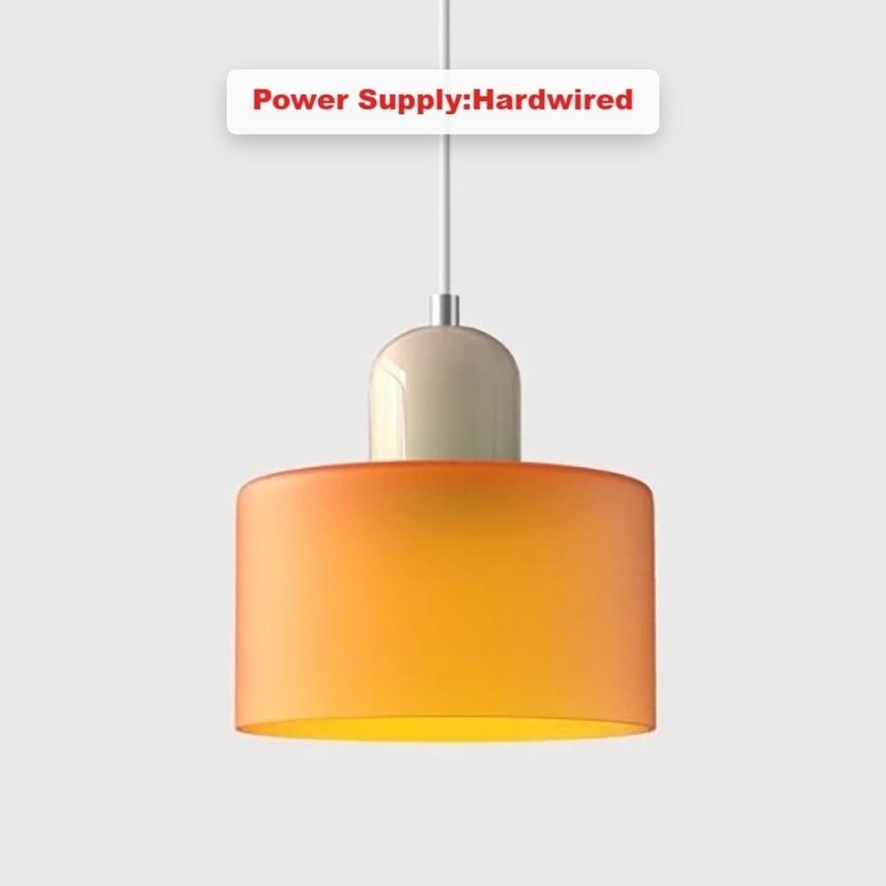 Colorful Design Glass Pendant Light Artistic Nordic Chandelier Creative Design Vintage Style Ceiling Lamp Dinner Table