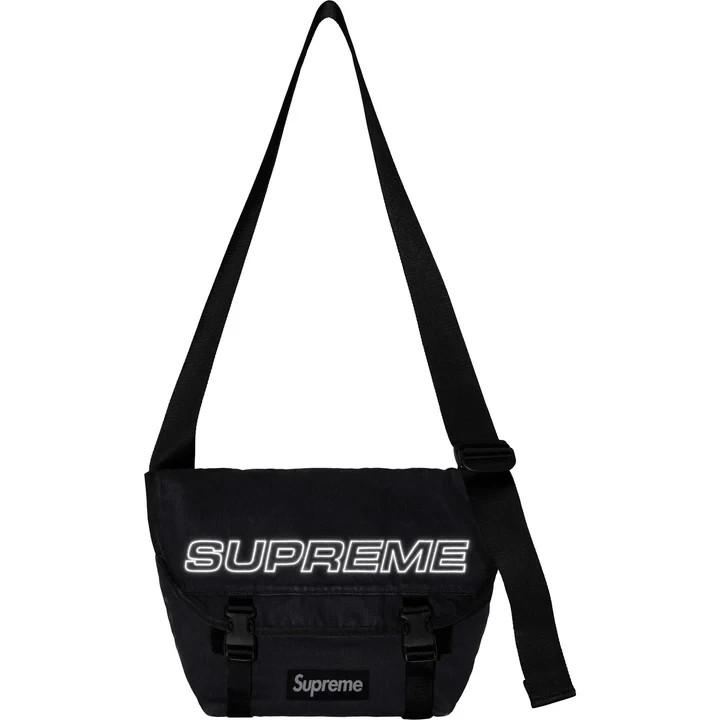 Supreme Denim Messenger Bag Black