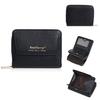 Fashionable And Minimalist Short Wallet With Letter Printing Design For Daily Use And Wearresistant Durability