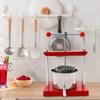 3L Fruit Wine Press,Cheese Tincture Herb Fruit Wine Manual Press,2Stainless Steel Barrels,with T-Handle for Outdoor Kitchen Home