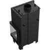 Water heating fireplace KRATKI MBZ right 13 kW Ø 200