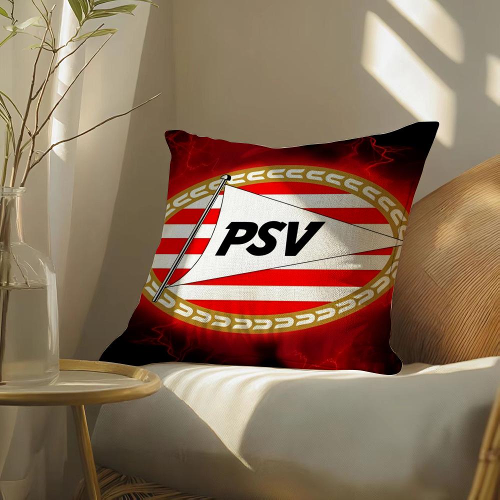 Psve-Eindhoven Kussensloop Kussensloop, Dubbelzijdig Bedrukt, Bankkussen, Slaapkamer Hoofdeinde Short plush 35*35(CM)-1Pcs