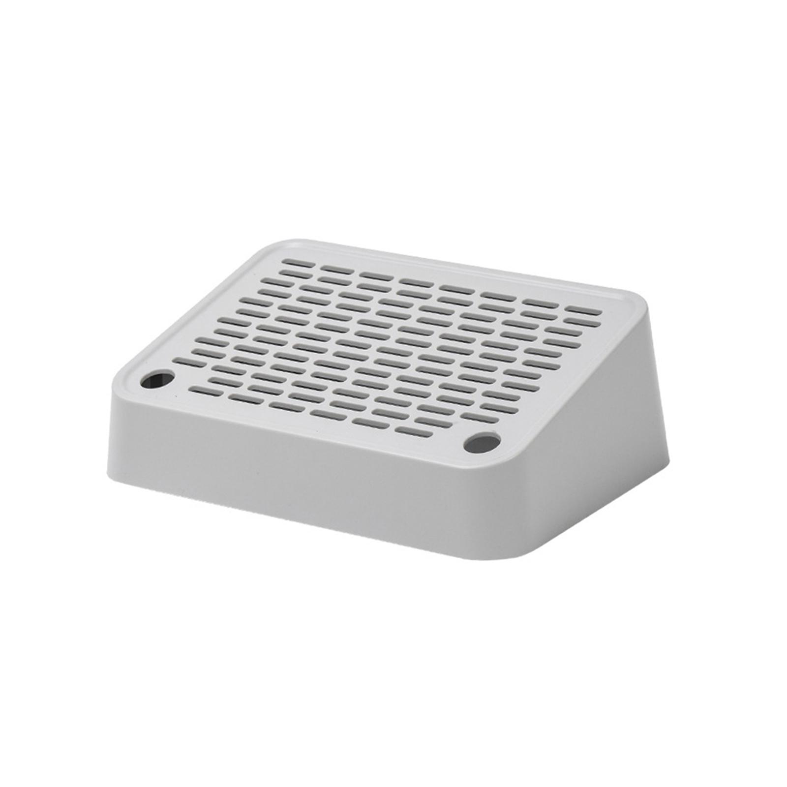 

Подножка для кошачьего лотка Многоразовая Легкая очистка Поддерживает комнату в чистоте Компактный размер для дома Внутренний лоток Лоток для кошачьего туалета