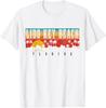 Lido Key Beach Florida FL Vintage Sunset Holiday T-Shirt