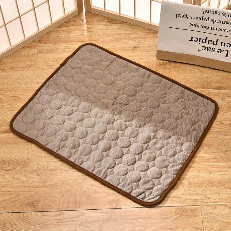 Summer Pet Cooling Mat - Ice Silk Pad for Dogs and Cats